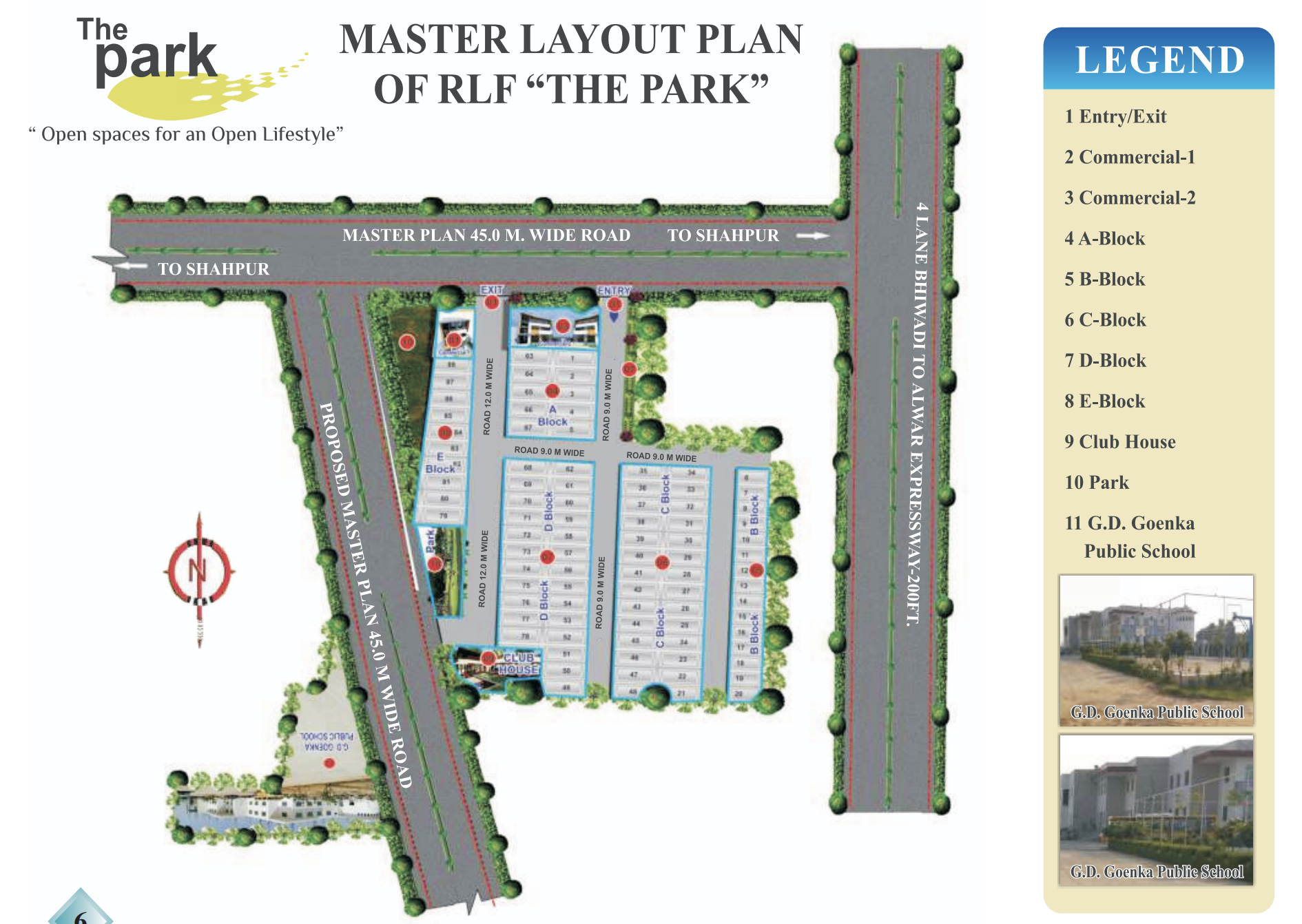 Site Layout Aerial View